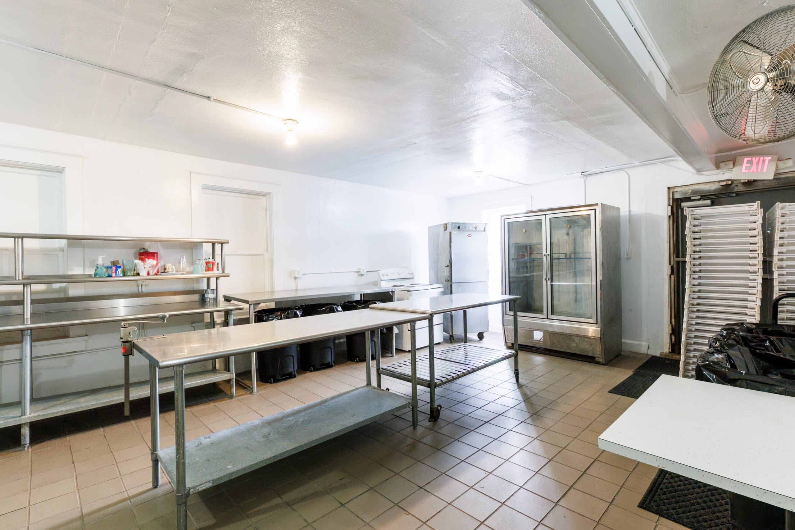 View of equipment in kitchen